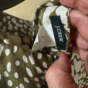 Women’s top J.Crew mid sleeves size 2